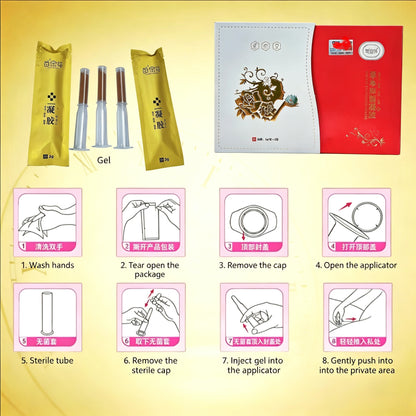 Feminine Antibacterial & Anti-Inflammatory Gel(Specification: 3g per tube, 30 tubes per box)